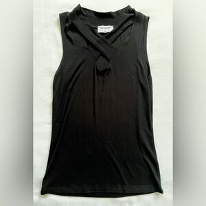 NWOT LNA Black Cut Out Top
